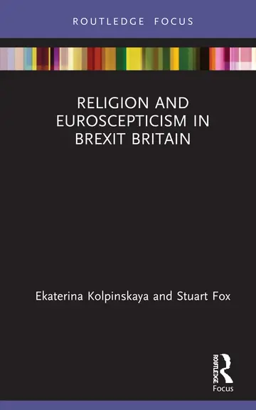 Cover of Religion and Euroscepticism in Brexit Britain