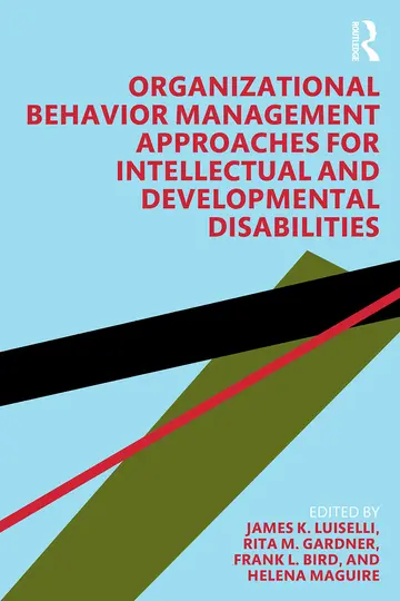 Cover of Organizational Behavior Management Approaches for Intellectual and Developmental Disabilities