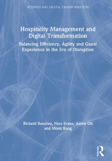 Cover of Hospitality Management and Digital Transformation