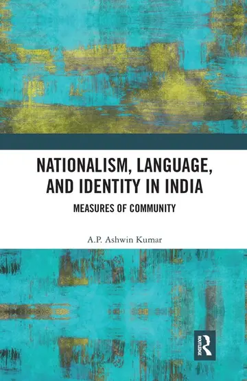 Cover of Nationalism, Language, and Identity in India