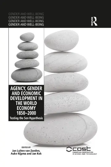 Cover of Agency, Gender and Economic Development in the World Economy 1850-2000