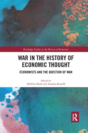 Cover of War in the History of Economic Thought