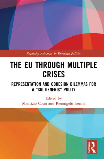 Cover of The EU through Multiple Crises