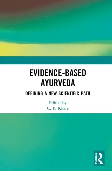 Cover of Evidence-based Ayurveda