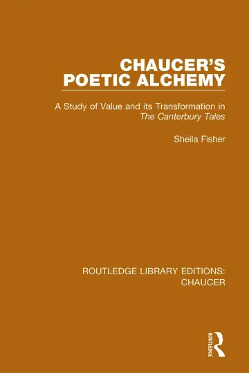 Cover of Chaucer's Poetic Alchemy