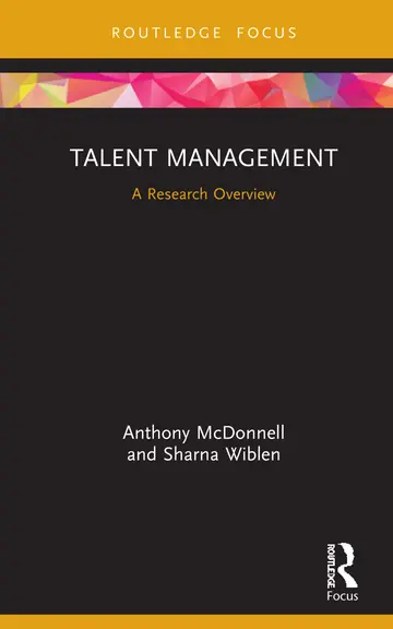 Cover of Talent Management