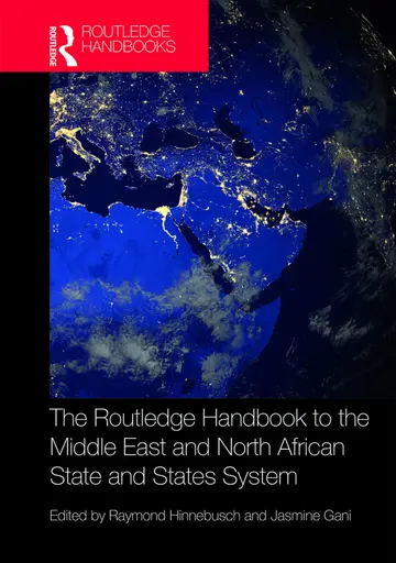 Cover of The Routledge Handbook to the Middle East and North African State and States System