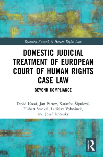 Cover of Domestic Judicial Treatment of European Court of Human Rights Case Law