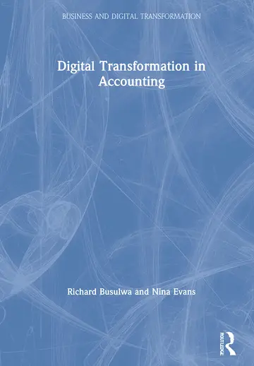 Cover of Digital Transformation in Accounting