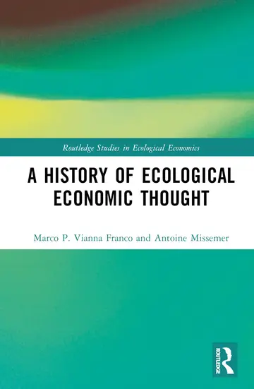 Cover of A History of Ecological Economic Thought