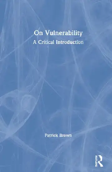 Cover of On Vulnerability