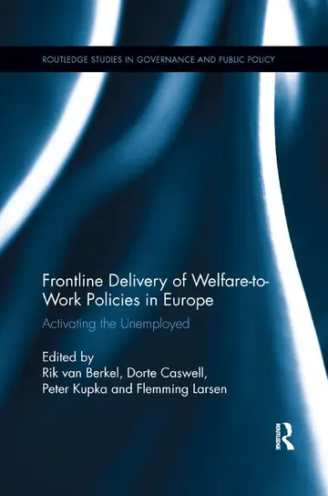 Cover of Frontline Delivery of Welfare-to-work Policies in Europe