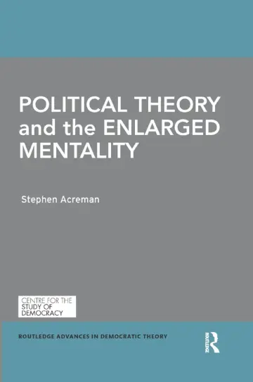 Cover of Political Theory and the Enlarged Mentality