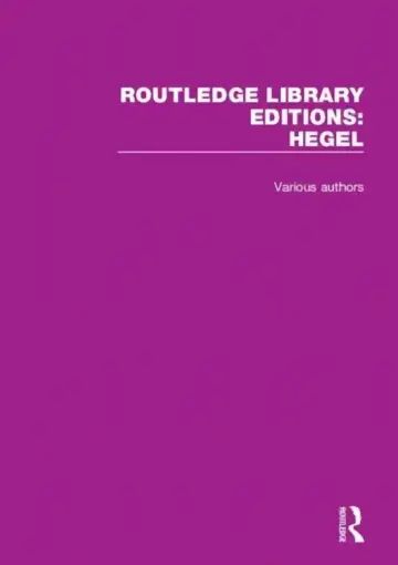 Cover of Hegel