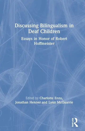 Cover of Discussing Bilingualism in Deaf Children