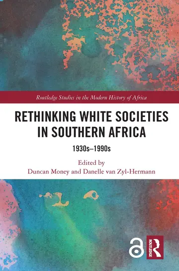 Cover of Rethinking White Societies in Southern Africa