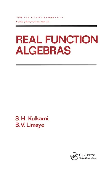 Cover of Real Function Algebras