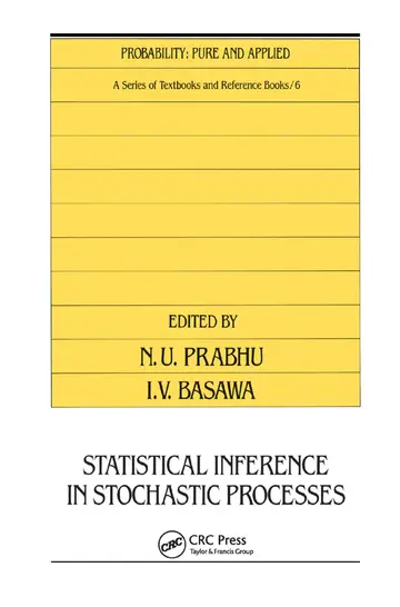 Cover of Statistical Inference in Stochastic Processes