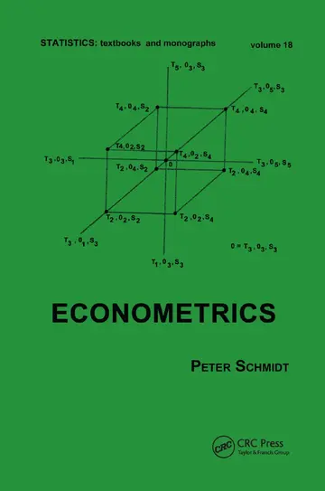 Cover of Econometrics