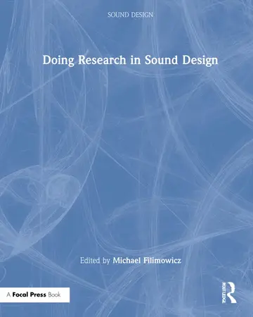 Cover of Doing Research in Sound Design
