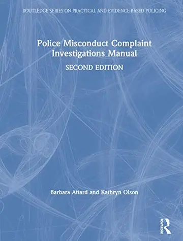 Cover of Police Misconduct Complaint Investigations Manual