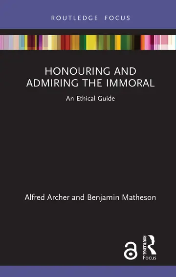 Cover of Honouring and Admiring the Immoral
