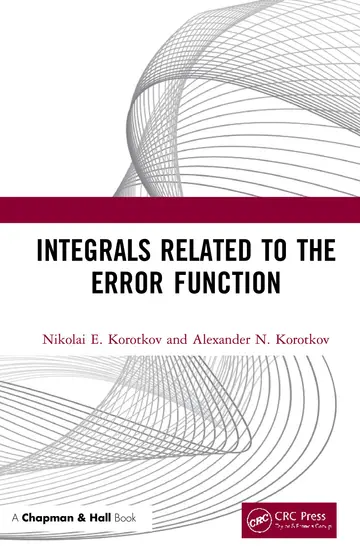 Cover of Integrals Related to the Error Function