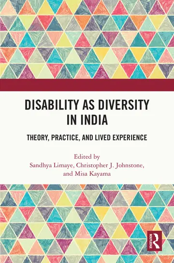 Cover of Disability as Diversity in India