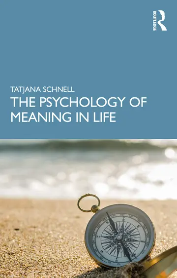 Cover of Psychology of Meaning in Life
