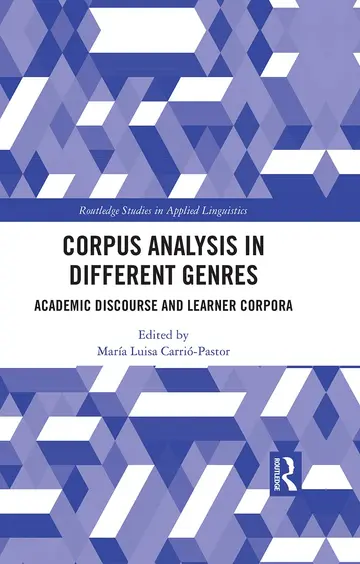 Cover of Corpus Analysis in Different Genres
