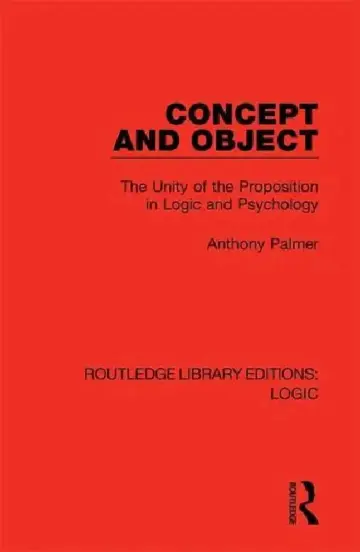 Cover of Concept and Object