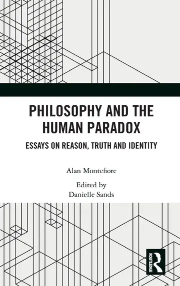 Cover of Philosophy and the Human Paradox