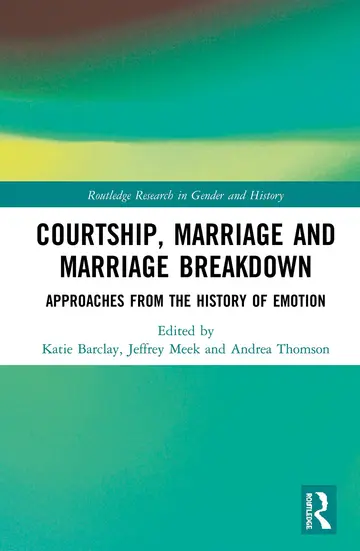 Cover of Courtship, Marriage and Marriage Breakdown