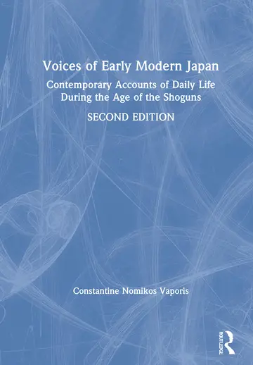 Cover of Voices of Early Modern Japan