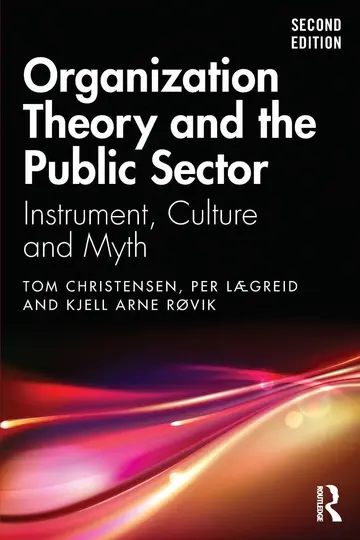 Cover of Organization Theory and the Public Sector