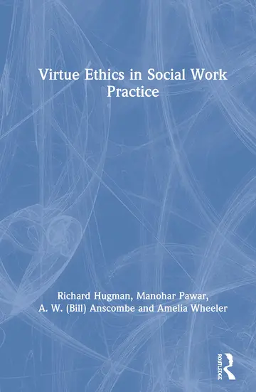 Cover of Virtue Ethics in Social Work Practice