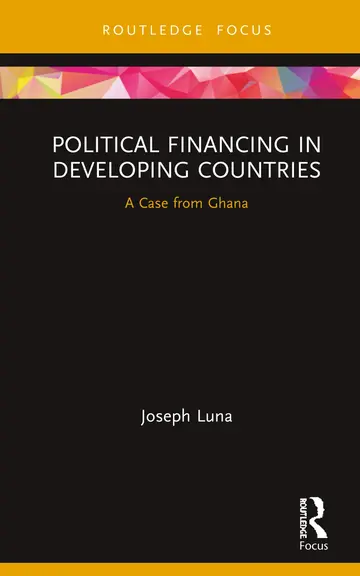 Cover of Political Financing in Developing Countries