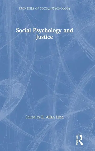 Cover of Social Psychology and Justice