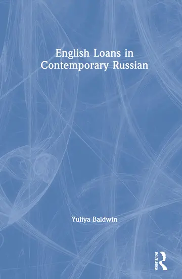 Cover of English Loans in Contemporary Russian