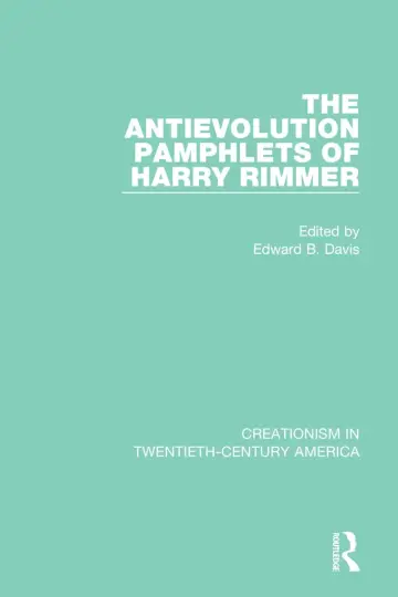 Cover of The Antievolution Pamphlets of Harry Rimmer