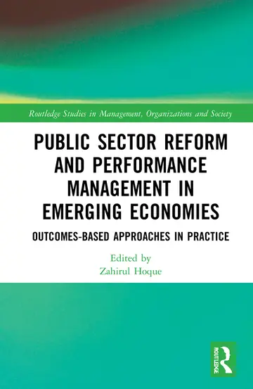 Cover of Public Sector Reform and Performance Management in Emerging Economies