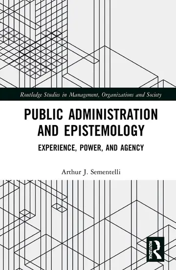 Cover of Public Administration and Epistemology