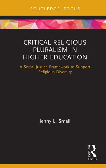 Cover of Critical Religious Pluralism in Higher Education