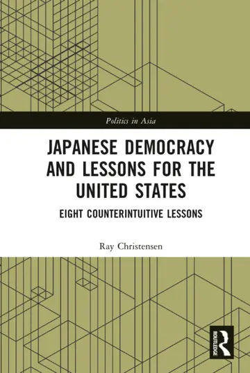Cover of Japanese Democracy and Lessons for the United States