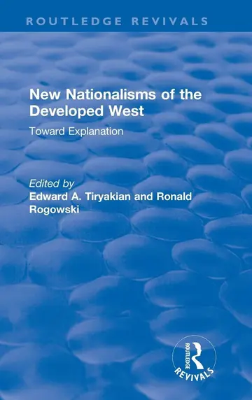 Cover of New Nationalisms of the Developed West