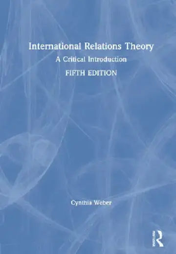 Cover of International Relations Theory