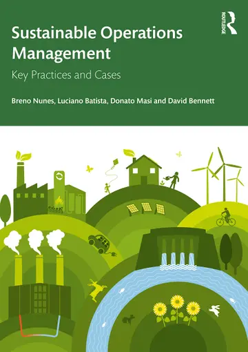 Cover of Sustainable Operations Management