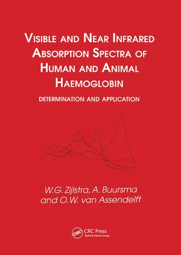 Cover of Visible and Near Infrared Absorption Spectra of Human and Animal Haemoglobin Determination and Application