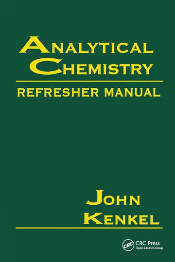 Cover of Analytical Chemistry Refresher Manual