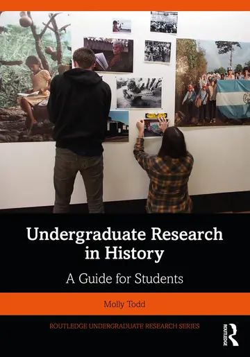 Cover of Undergraduate Research in History